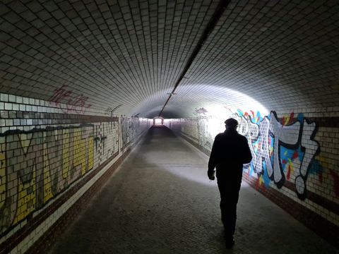 Blick in den Stettiner Tunnel (Bild: Berliner Unterwelten e.V., Reiner Janick)
