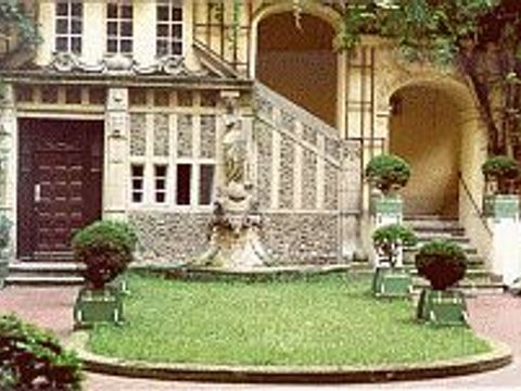 Innenhof des Gelbes Haus I, Foto: Ute Nitsch