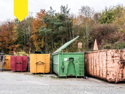 Recycling Hof Container