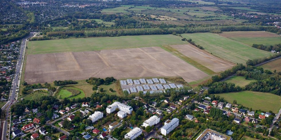 Elisabeth-Aue Luftbild