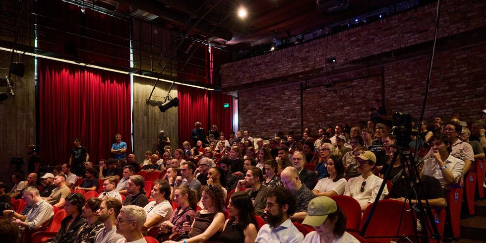 Volles Programm im vollen Haus: die NEW VISIONS.