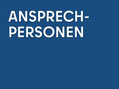 Ansprechpersonen Kachel