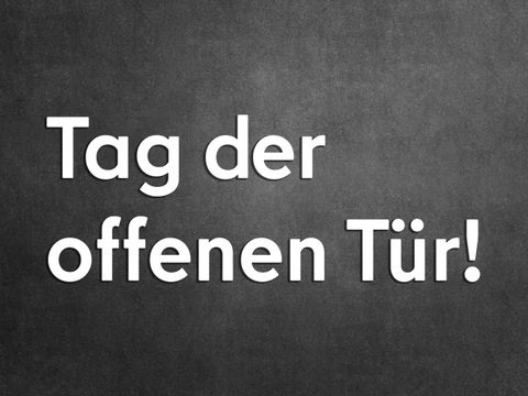 Tag der offenen Tür