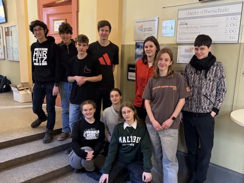 SoR-Projektteam Heinrich-Hertz-Gymnasium