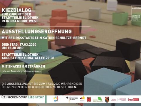 Kiezdialog in der Stadtteilbibliothek Reinickendorf-West (Bild: BA Reinickendorf)