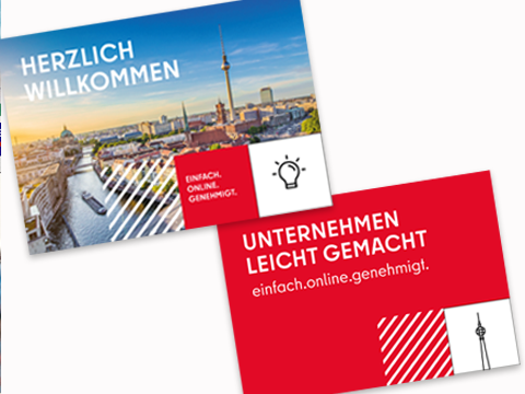 Postkarten Einheitlicher Ansprechpartner