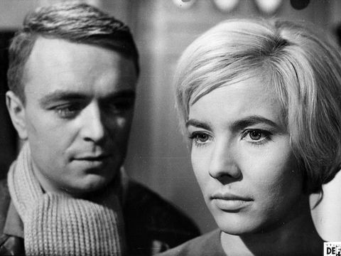 Horst Jonischkan (Frank) und Annekathrin Bürger (Vera) in "Das zweite Gleis"