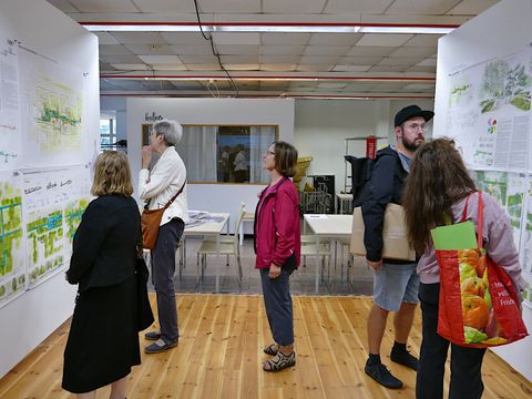 Ausstellungseröffnung zum Wettbewerb Mühlenpromenade 15.07.2025