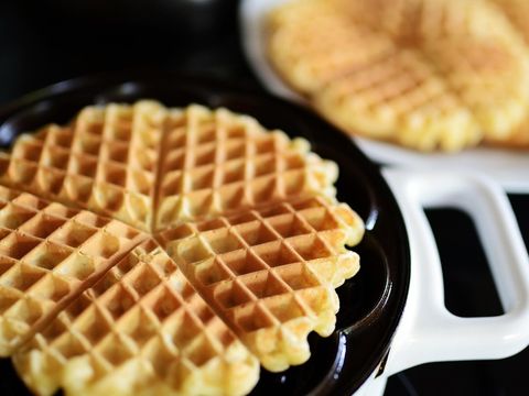 Neben Kaffee, Kuchen und Würstchen sind die frischen Waffeln ein Geheimtipp im Statthaus und im Böcklerpark