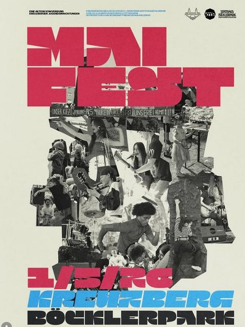 Plakat - 1. Mai 2026 im Statthaus Böcklerpark