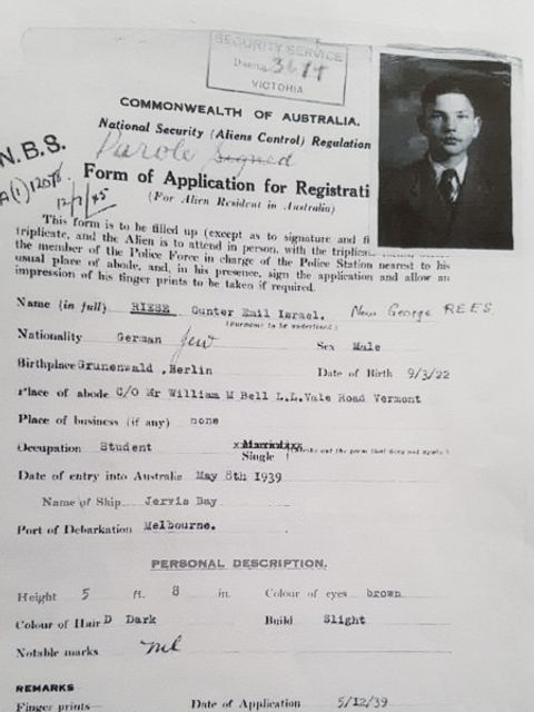 Form of Application (Bild: Familie Manasse, Monaco)