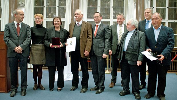 Die Preisträger und die Laudatoren