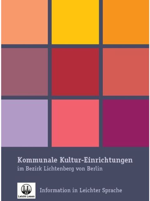 Kommunale Kultur-Einrichtungen in leichter Sprache