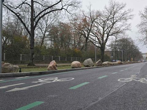 Neue Fahrradstraße in der Blücherstraße