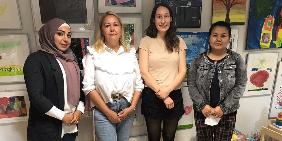 Koordinatorinnen der Willkommenskultur in Projekten