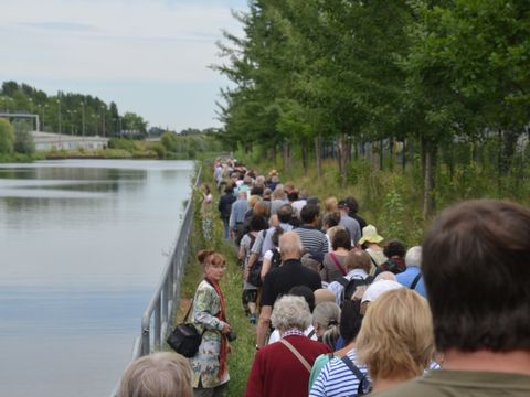 163. Kiezspaziergang am 11.07.2015 Inselrundweg (Bild: Felix Isermann)