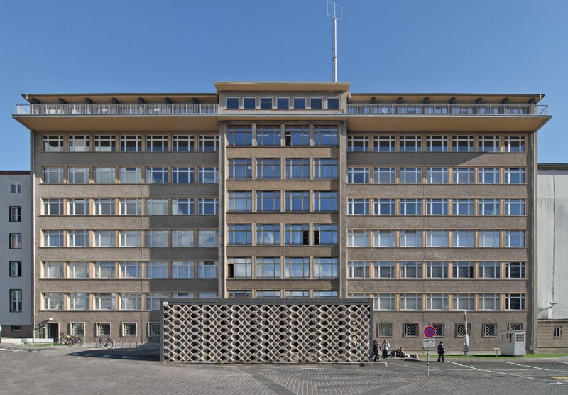 Kommandozentrale des ehemaligen Ministeriums für Staatssicherheit der DDR