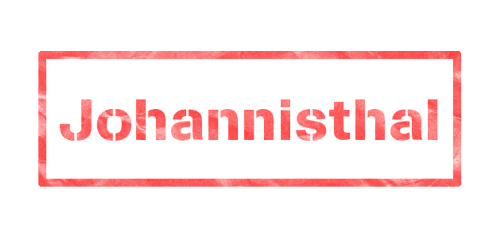 Stempel mit der Aufschrift Johannisthal