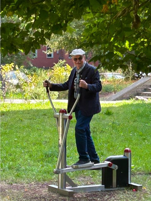 Herr Berger, Vorsitzender der Seniorenvertretung Treptow-Köpenick