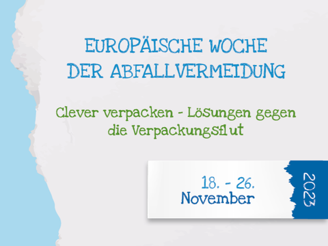 Europäische Woche der Abfallvermeidung 2023