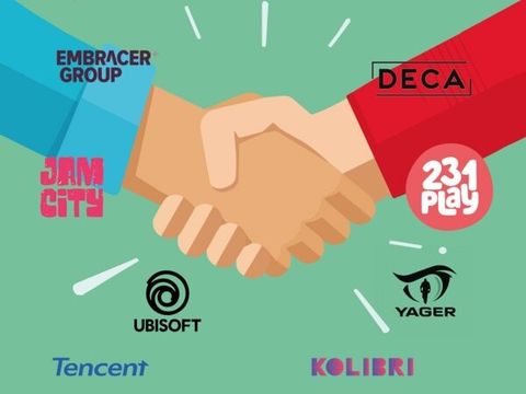 Acquisition of Berlin-based studios: Collection of logos