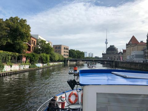 Spreefahrt dänischer Schülerlotsen am 13. September 2022