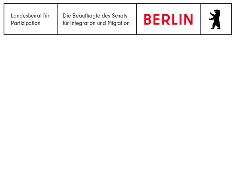 Das Bild zeigt das Logo des Landesbeirat für Partizipation.