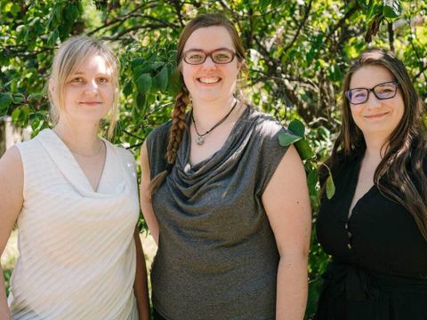 Kerstin Schütt, Verena Hetsch and Sandra Sponagel of Twisted Ramble
