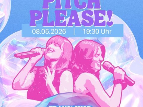 flyer für pitch please - alle infos stehen auch im text