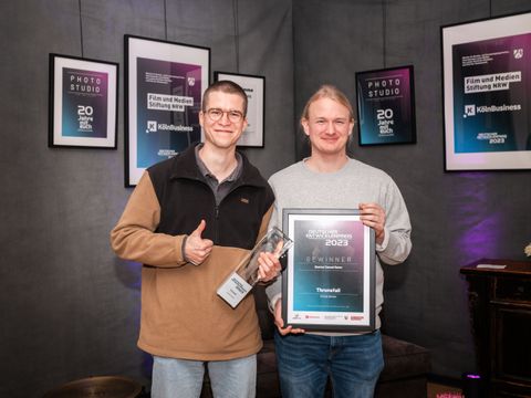 Jonas Tyroller (rechts) und Paul Schnepf (links)