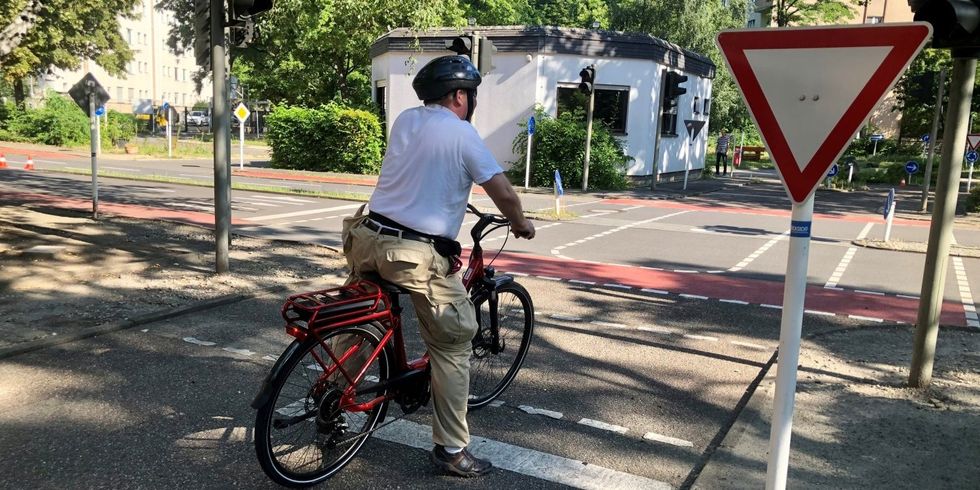 E-Bike Training in der Jugendverkehrsschule Charlottenburg