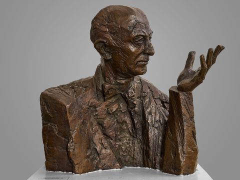 Bronzebüste von Otto Suhr