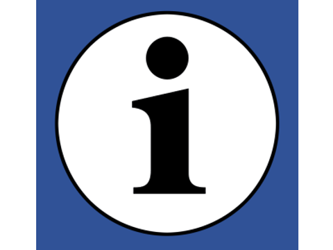 Illustration eines Info-Zeichens