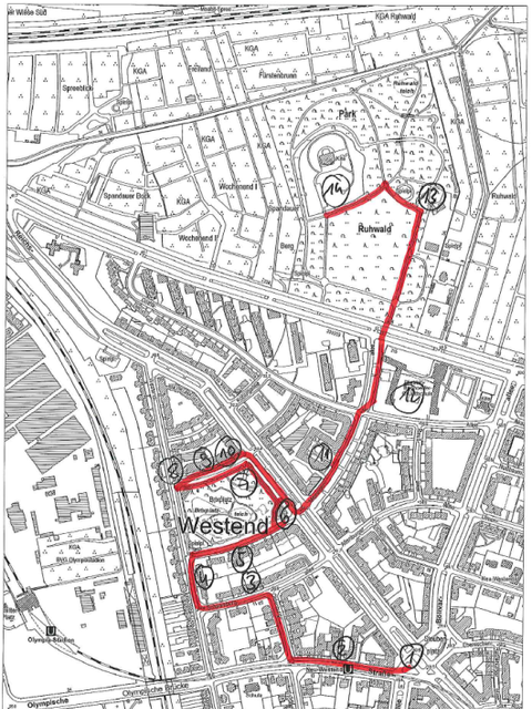 199. Kiezspaziergang Kartenskizze (Bild: BA CW, ML)