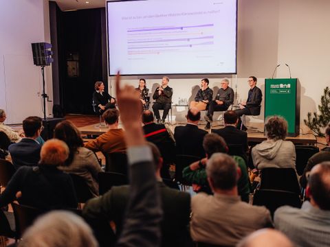 Präsentation der Waldvision 2065 am 13.03.2026 (Bild: Rainer Keuenhof)