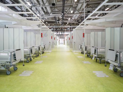 Coronavirus - Corona-Behandlungszentrum in Berlin