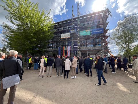 Richtfest Grundschule Heerstr. 580