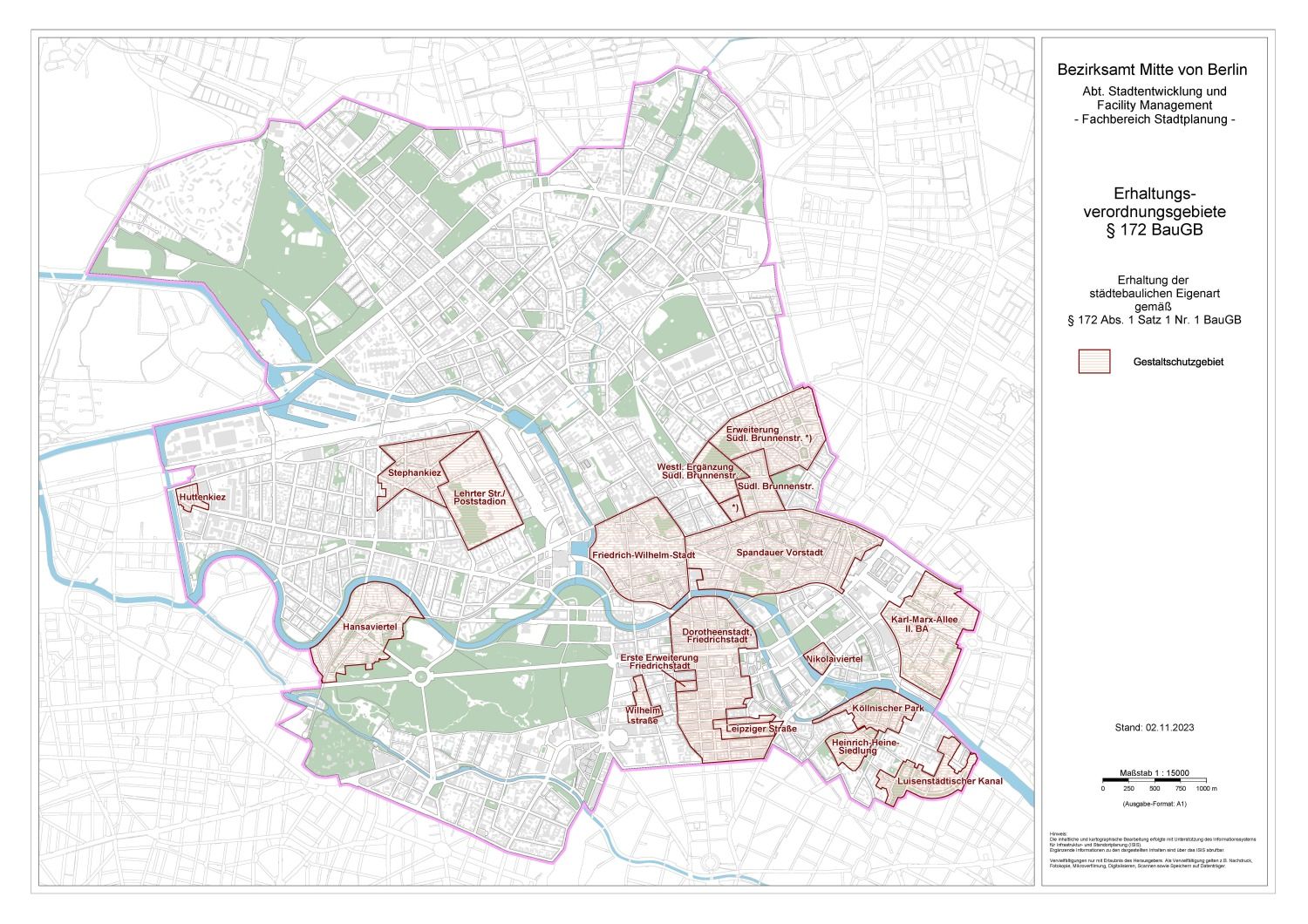 Gestaltschutzgebiete - Vorschau