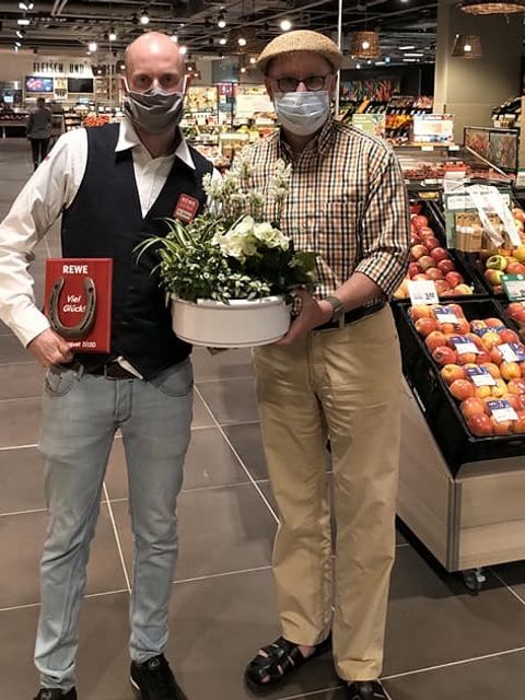 REWE-Neueröffnung an der Uhlandstraße