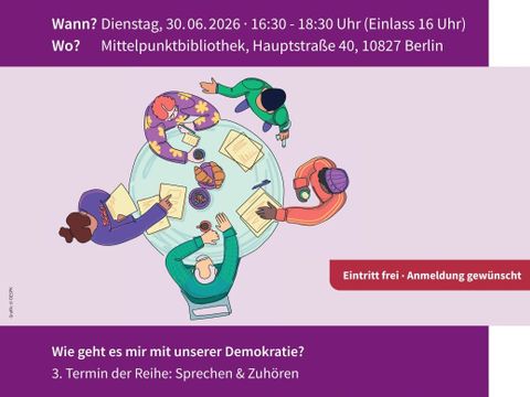 Plakat zur Veranstaltung
