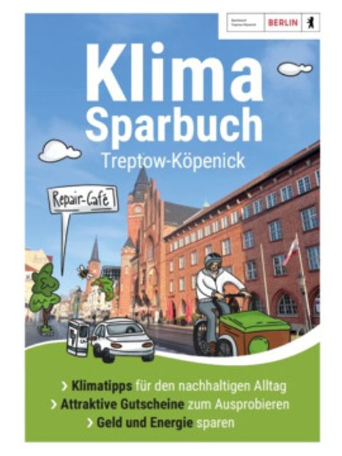 Cover KlimaSparbuch Treptow-Köpenick