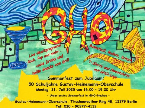 Plakat (Bild: Gustav-Heinemann-Oberschule)