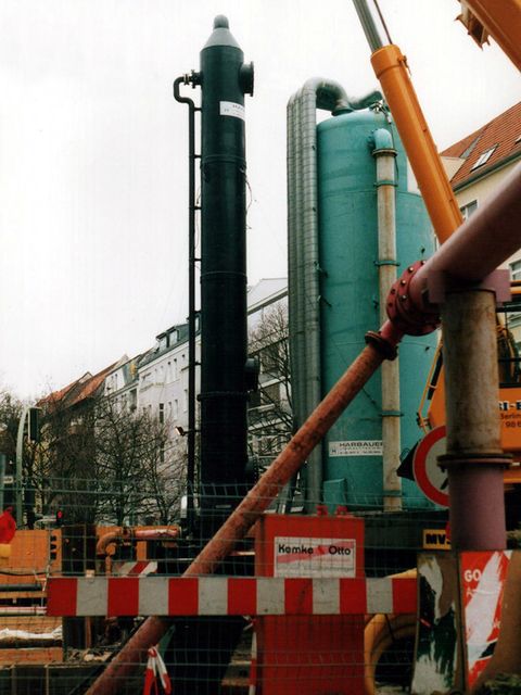 Reinigungsanlage für eine Grundwassersanierung