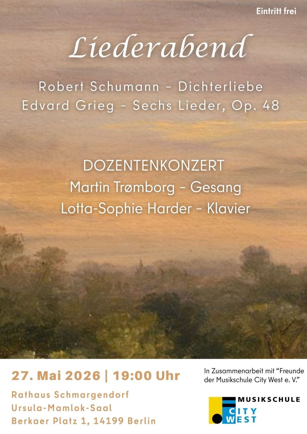Dozentenkonzert Liederabend - 1
