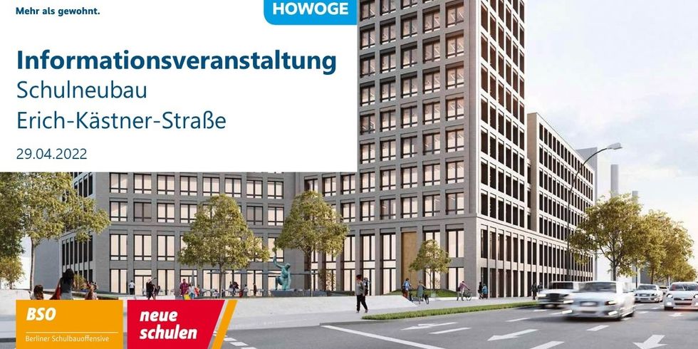 Schulneubau Erich-Kästner-Straße