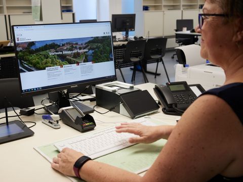 Eröffnung des neuen Bürgeramts im Staaken-Center