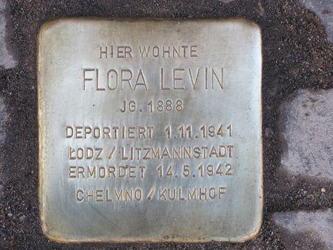 Stolperstein Flora Levin