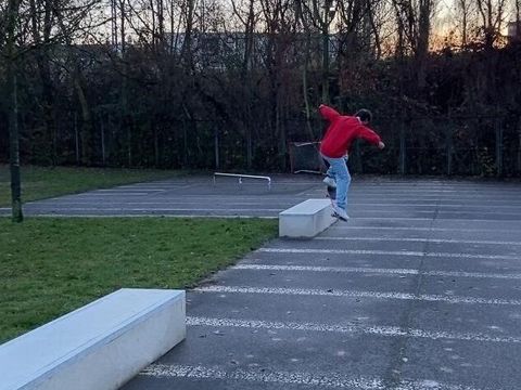 Skater in Action