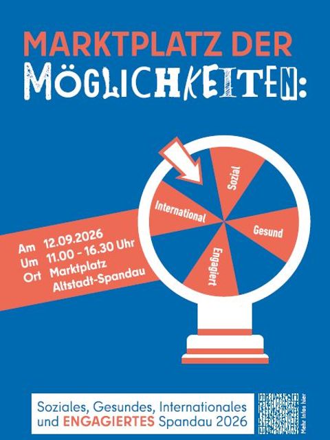 Soziales, Gesundes und Internationales Spandau 2026 / Postkarte