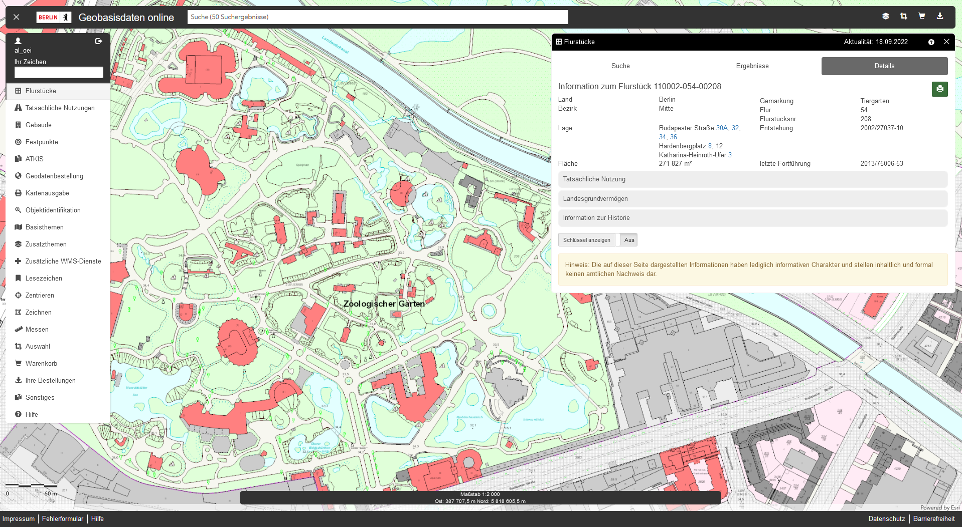 Geobasisdaten Online